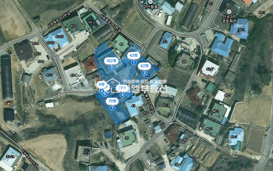 충남 아산시 신창면 신곡리 토지 390평(1,288㎡), 연면적 39평(129㎡) 매매 매물번호 12439 사진 18